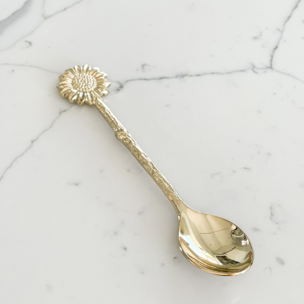Sunflower Dessert Spoon